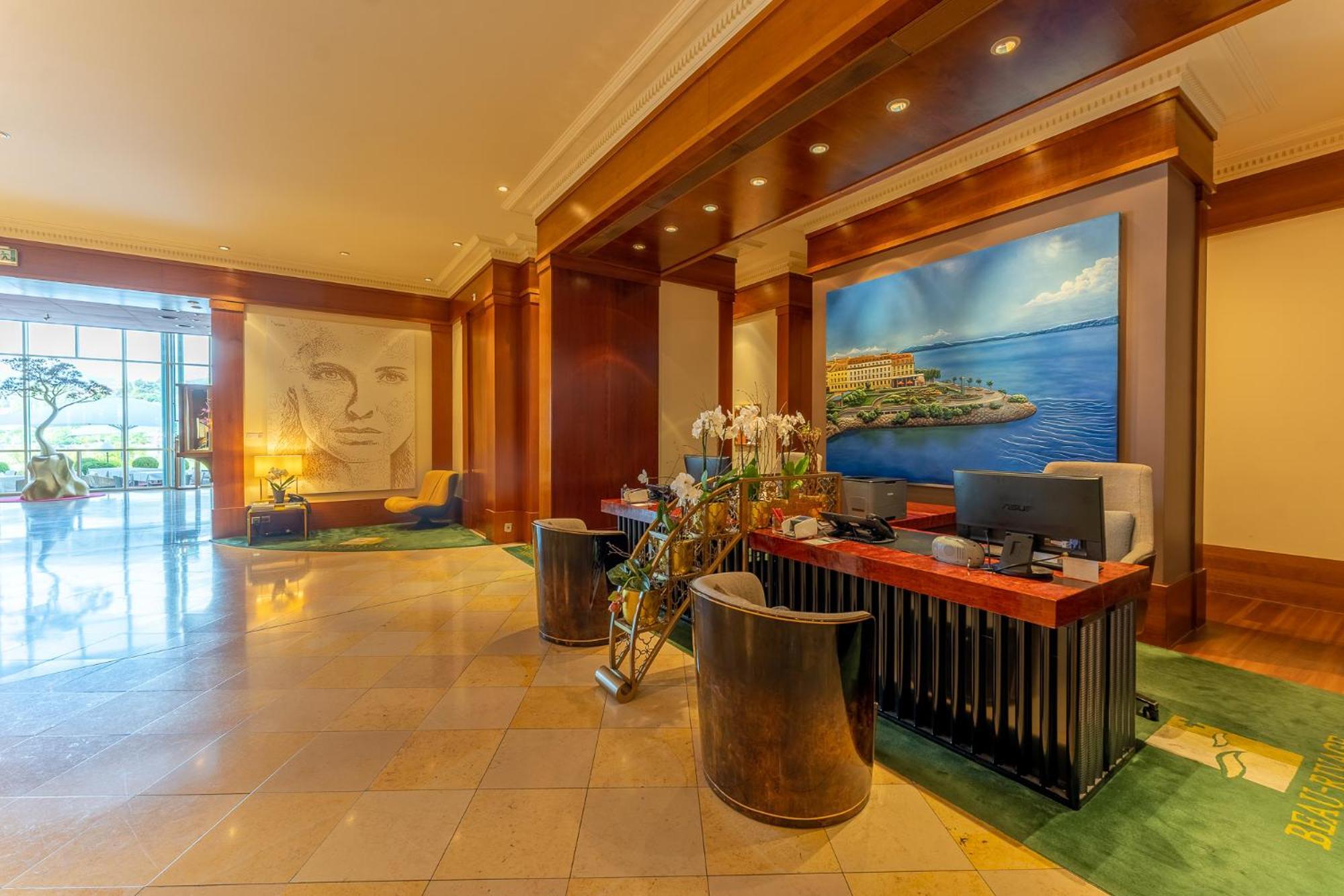 Beau Rivage Hotel Невшатель Экстерьер фото Lobby